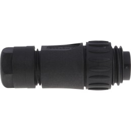1 pcs - Amphenol Industrial Circular Connector, 3 + PE Contacts, Cable Mount, Plug, IP65, IP67, Ecomate Series