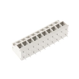 10 pcs - Wieland 8375 Series PCB Terminal Block, 2-Contact, 7.5mm Pitch, Through Hole Mount, 2-Row, Screw Termination