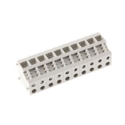 10 pcs - Wieland 8375 Series PCB Terminal Block, 2-Contact, 7.5mm Pitch, Through Hole Mount, 2-Row, Screw Termination