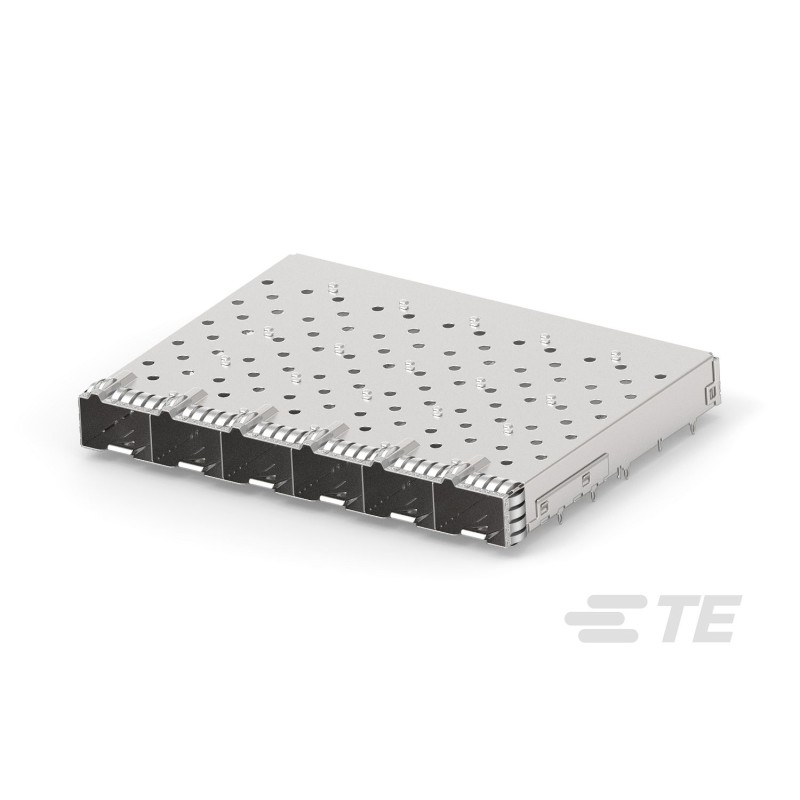 1 pcs - TE Connectivity Cage Assembly 6-Port 57-Position, 2345214-1