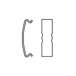 1 pcs : B66284F2204X000 - Ferrite Cores & Accessories CLI-ELP18 2 PCS REQUIRED