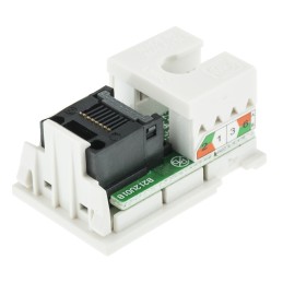 1 pcs - MK Electric Logic Plus Series Female RJ45 Connector, Cat5e