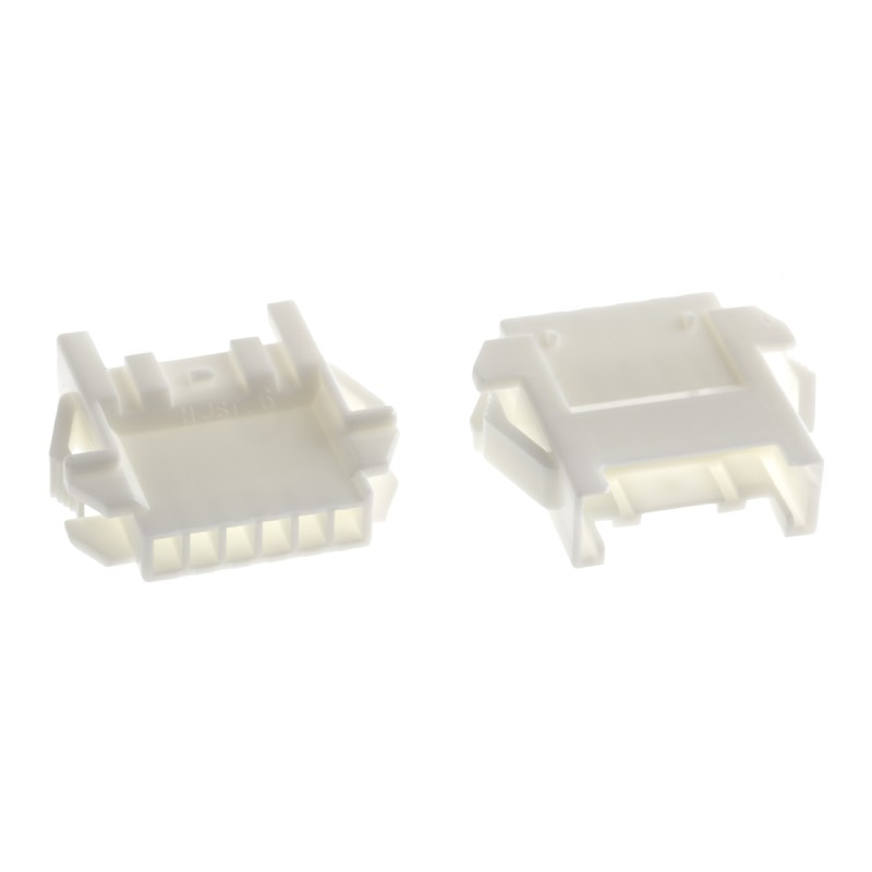 10 pcs - JST Female Connector Housing, 6 Way, 1 Row