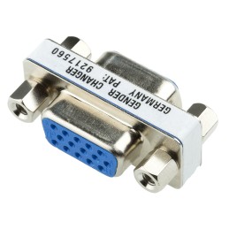 1 pcs - Roline D Sub Adapter Female 15 Way D-Sub to Female 15 Way D-Sub