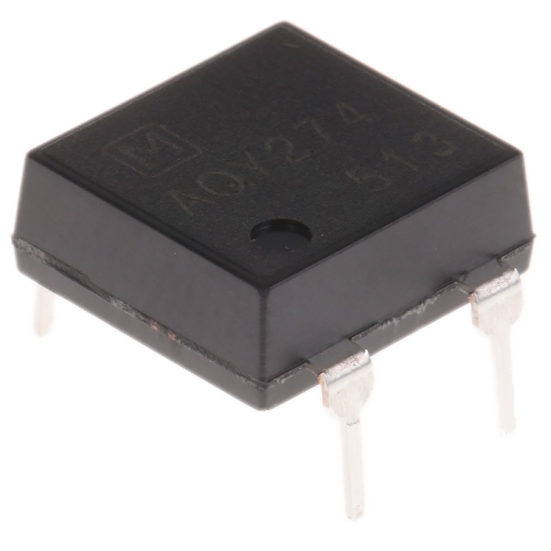 1 pcs - Panasonic, AQY274 DC Input MOSFET Output Optocoupler, Through Hole, 4-Pin DIP