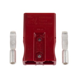 1 pcs - Anderson Power Products, SBS Series Male 2 Way Battery Connector, 110A, 600 V