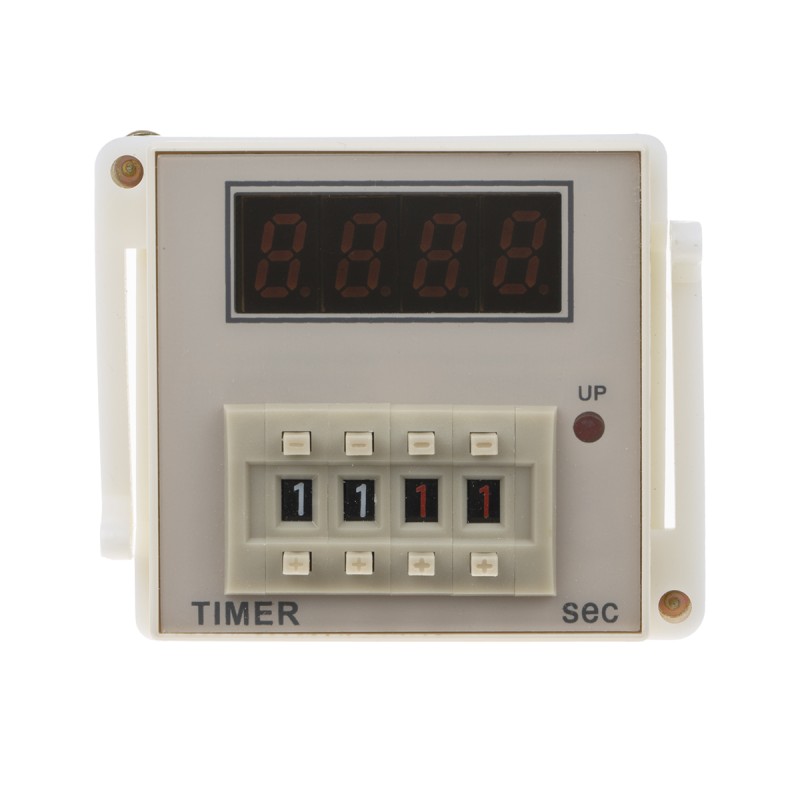 1 pcs - RS PRO Plug In Timer Relay, 12 - 48V dc, 1-Contact, 99.99s, 1-Function, SPDT