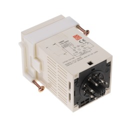 1 pcs - RS PRO Plug In Timer Relay, 12 - 48V dc, 1-Contact, 99.99s, 1-Function, SPDT