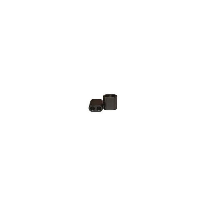 1 pcs : 2843006802 - Ferrite Toroids / Ferrite Rings 43 Multi-Aperture 13.3mm 27mm 7.5mm