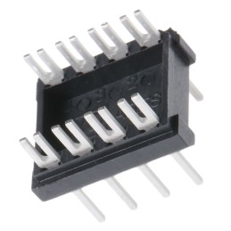 1 pcs - Aries Electronics 2.54mm Pitch 8 Way,Through Hole Mount IC Dip Header, Tin over Nickel, 2A