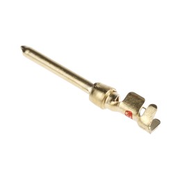 10 pcs - TE Connectivity, AMPLIMITE HDP-20 Series, size 20 Male Crimp D-sub Connector Contact, Gold over Nickel Signal, 24