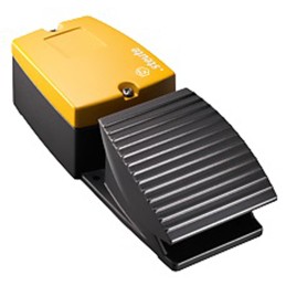 1 pcs - Steute Slow Action Foot Switch - Aluminium Case Material, NC/NO, 5 A ac, 200 A dc Contact Current