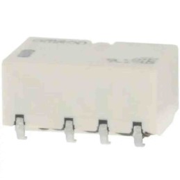 1 pcs - Omron Surface Mount Signal Relay, 3V dc Coil, 1A Switching Current, DPDT
