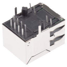 1 pcs - Halo Electronics FastJack Series Female RJ45 Connector, Through Hole