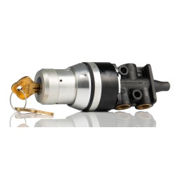 1 pcs - Norgren Key 3/2 Pneumatic Manual Control Valve 03 Series, G 1/8, 1/8in, III B
