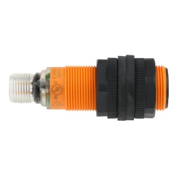 1 pcs - ifm electronic Ultrasonic Barrel-Style Proximity Sensor, M18 x 1, 40 - 300 mm Detection, PNP Output, 10 -