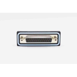 1 pcs - Norcomp CDFV 7 Way Vertical PCB D-sub Connector Socket, 2.77mm Pitch, with 4-40 Screw Locks, Boardlocks