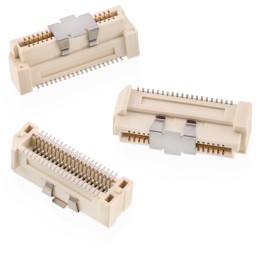 1 pcs - Wurth Elektronik WR-BTB Series Vertical PCB Socket, 80-Contact, 1-Row, 0.8mm Pitch