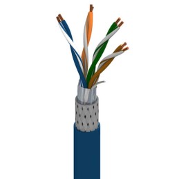 1 Reel of 305 M - Belden Cat5e Ethernet Cable, SF/UTP, Black PVC Sheath, 305m, Flame Retardant