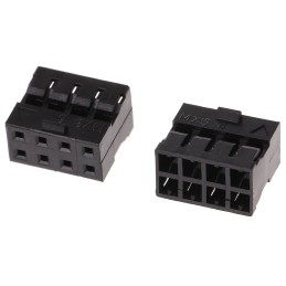 10 pcs - Molex, Milli-Grid Female Connector Housing, 2mm Pitch, 8 Way, 2 Row