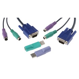 1 pcs - Adder PS/2 VGA KVM Switch, 1600 x 1200 Maximum Resolution