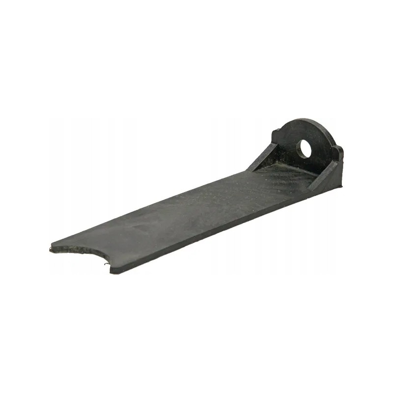 Spreader hopper discharge latch