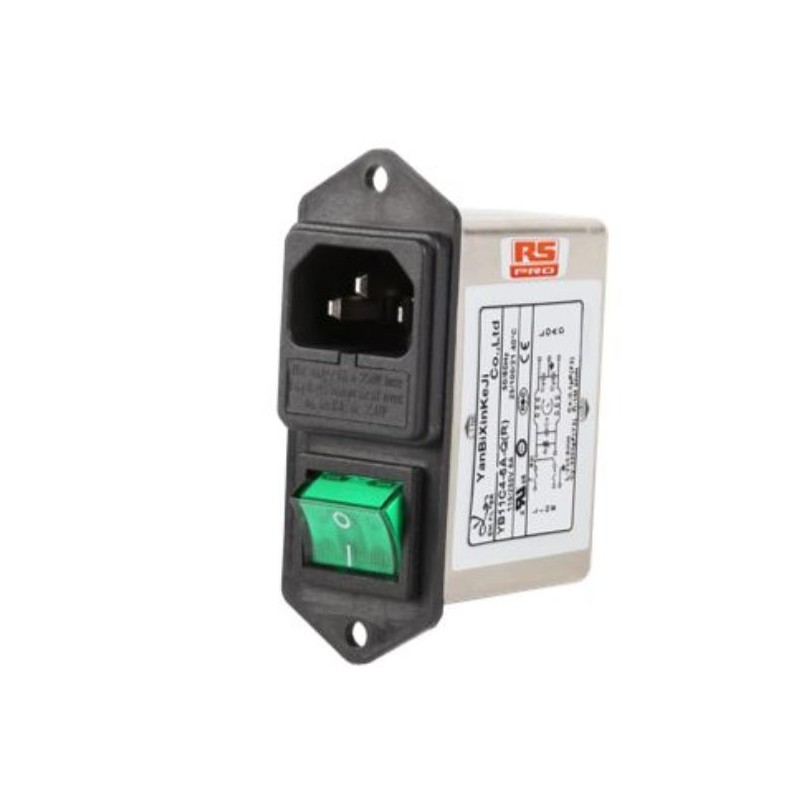 1 pcs - RS PRO IEC Inlet Filter