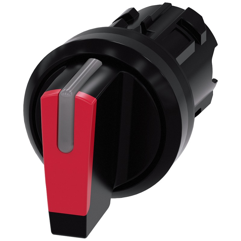 1 pcs - Siemens SIRIUS ACT Series 3 Position Selector Switch Head, 22mm Cutout