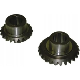 Set of bevel gears