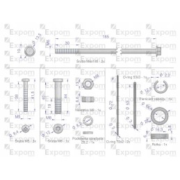 MS175ex starter assembly kit, new type expo