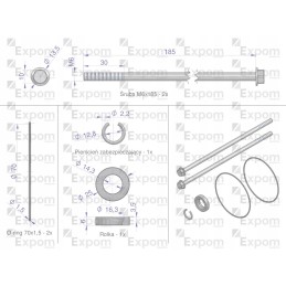MS175ex starter assembly kit, new type expo