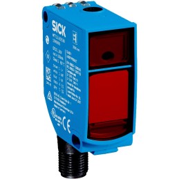 1 pcs - Sick Background Suppression Photoelectric Sensor, Block Sensor, 50 mm - 1.8 m Detection Range