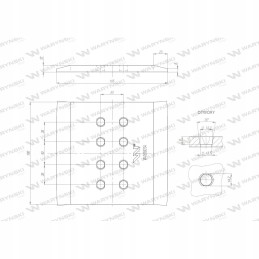 Large skid plate Kverneland Warynski