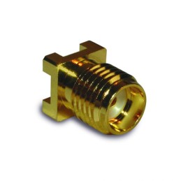1 pcs - Amphenol RF, jack Surface Mount SMA Connector, Solder Termination, Straight Body