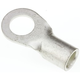 10 pcs - JST, R Uninsulated Ring Terminal, 12mm Stud Size, 26.6mm² to 42.4mm² Wire Size