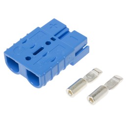 1 pcs - Anderson Power Products, SB50 Series Male 2 Way Battery Connector, 50.0A, 600 V