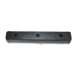 Rubber bumper 380x65x70 3 holes