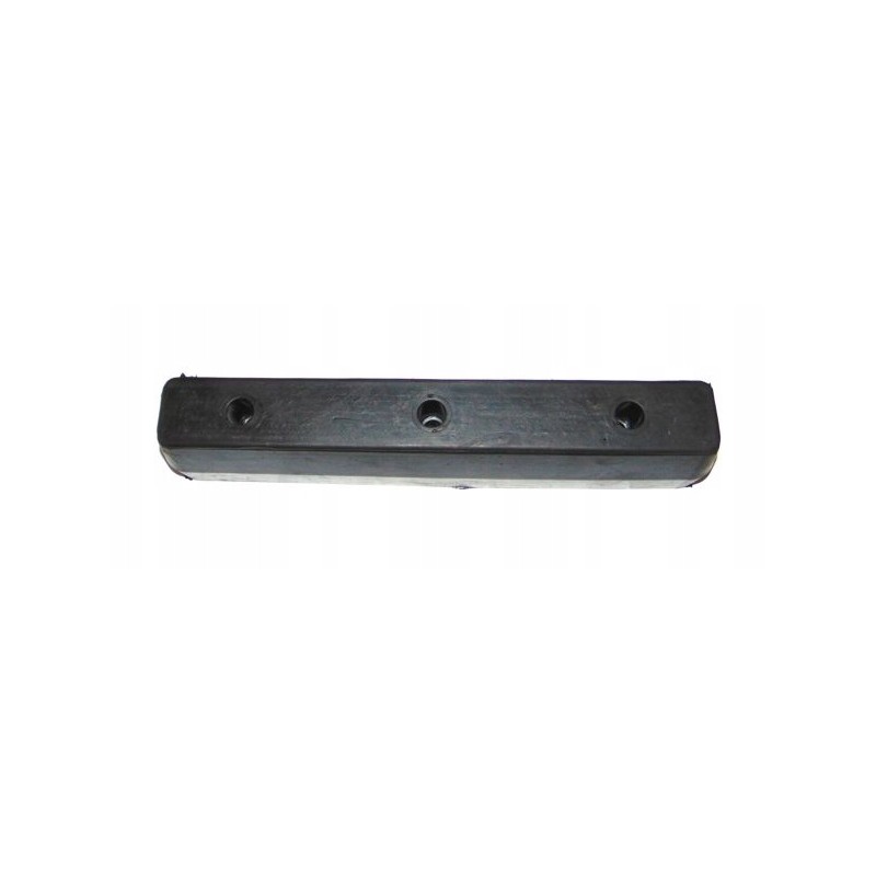 Rubber bumper 380x65x70 3 holes
