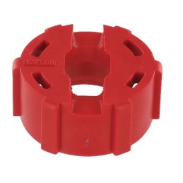 Red nozzle cover