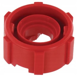 Red nozzle cover