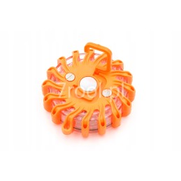 Battery operated LED warning light