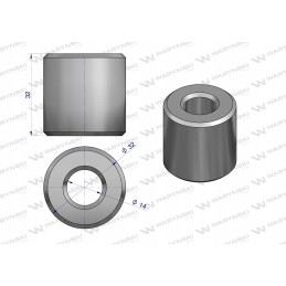 Finger mounting sleeve Lely Warynski