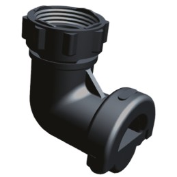 1 pcs - TE Connectivity Black Nylon Cable Clamp, 11.51mm Max. Bundle