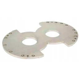 Intermediate plate open