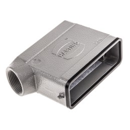 1 pcs - HARTING Han A Heavy Duty Power Connector Hood, PG16 Thread