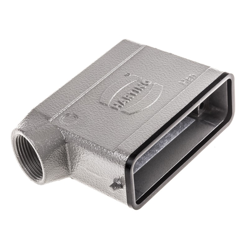 1 pcs - HARTING Han A Heavy Duty Power Connector Hood, PG16 Thread