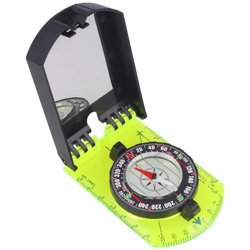 Barbaric green cartographic compass 33140