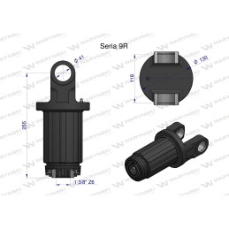 Shaft ratchet clutch 9r 1500n 1 3 8 z6 warynski