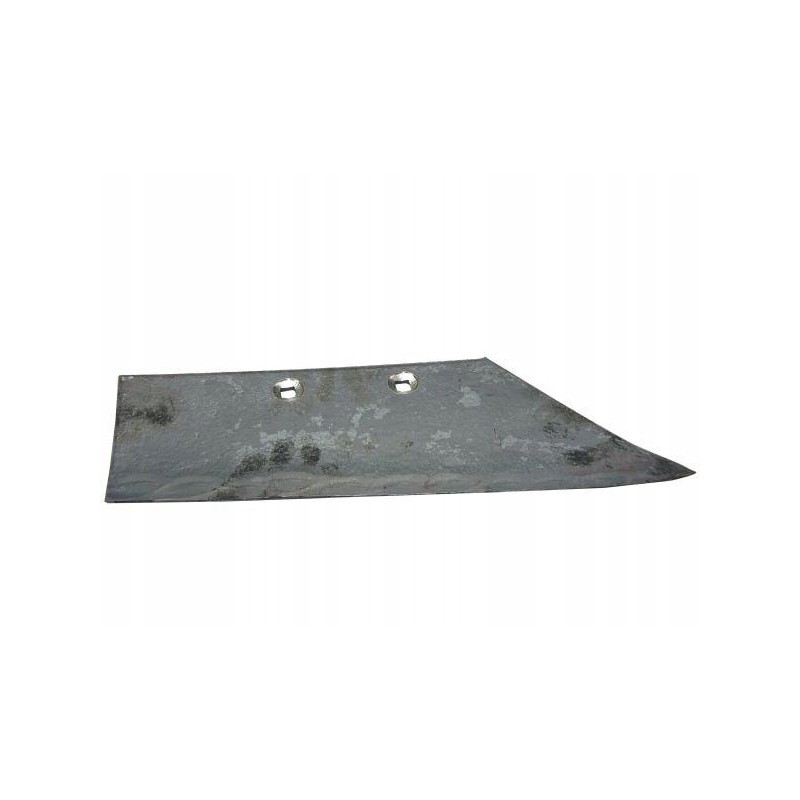 2-hole stubble plow blade with clapped plug