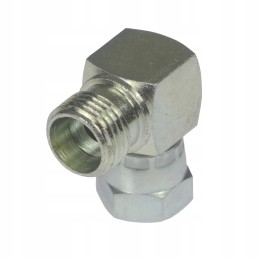 Hydraulic connector elbow AB M12x1